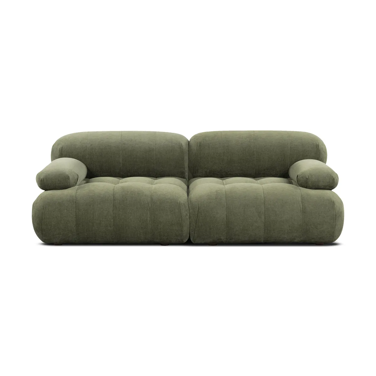 Bowie Textured Velvet 2 Seat Sofa