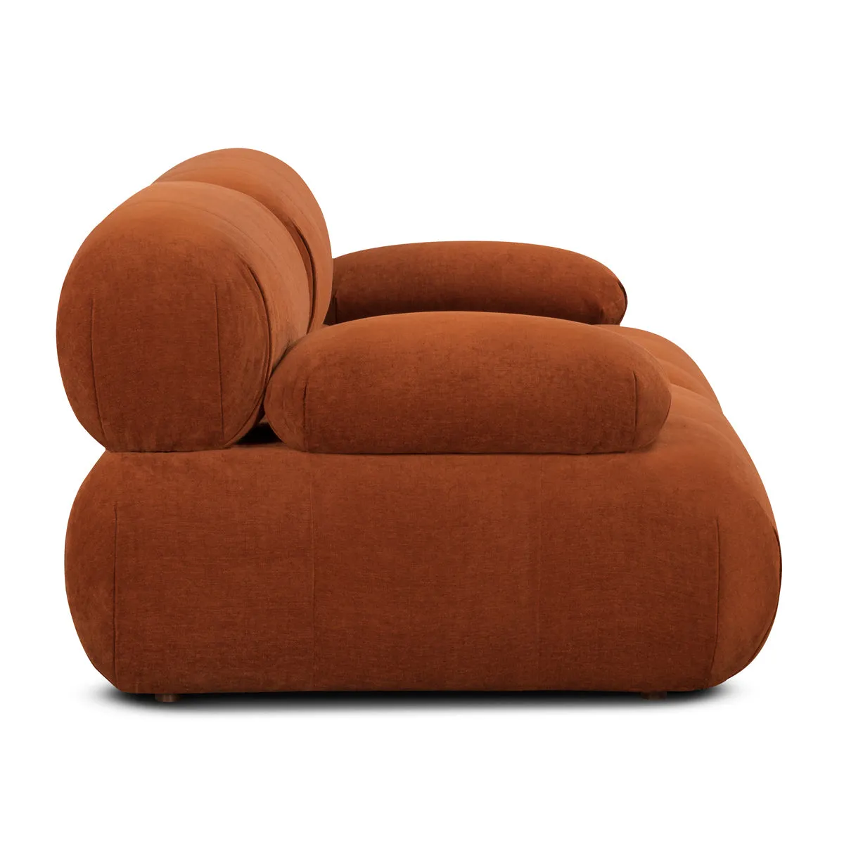Bowie Textured Velvet 2 Seat Sofa