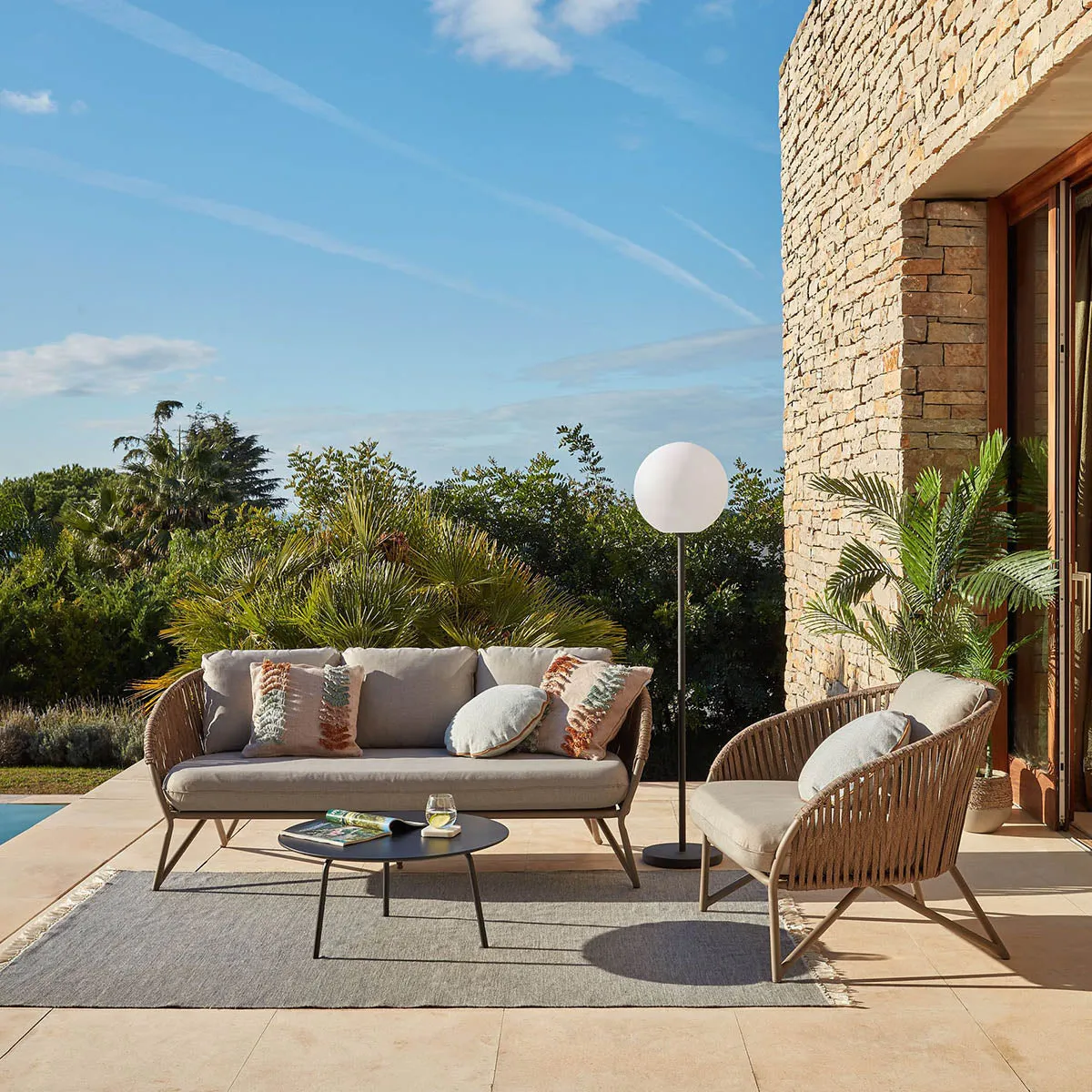 Branzie 3 Seater Outdoor Sofa