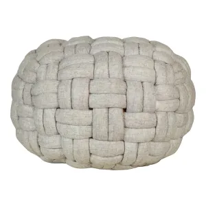 Bronya Pouf Pebble Grey