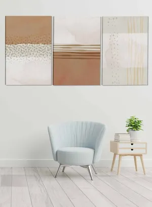 Brush Abstract Paintings(set of 3)