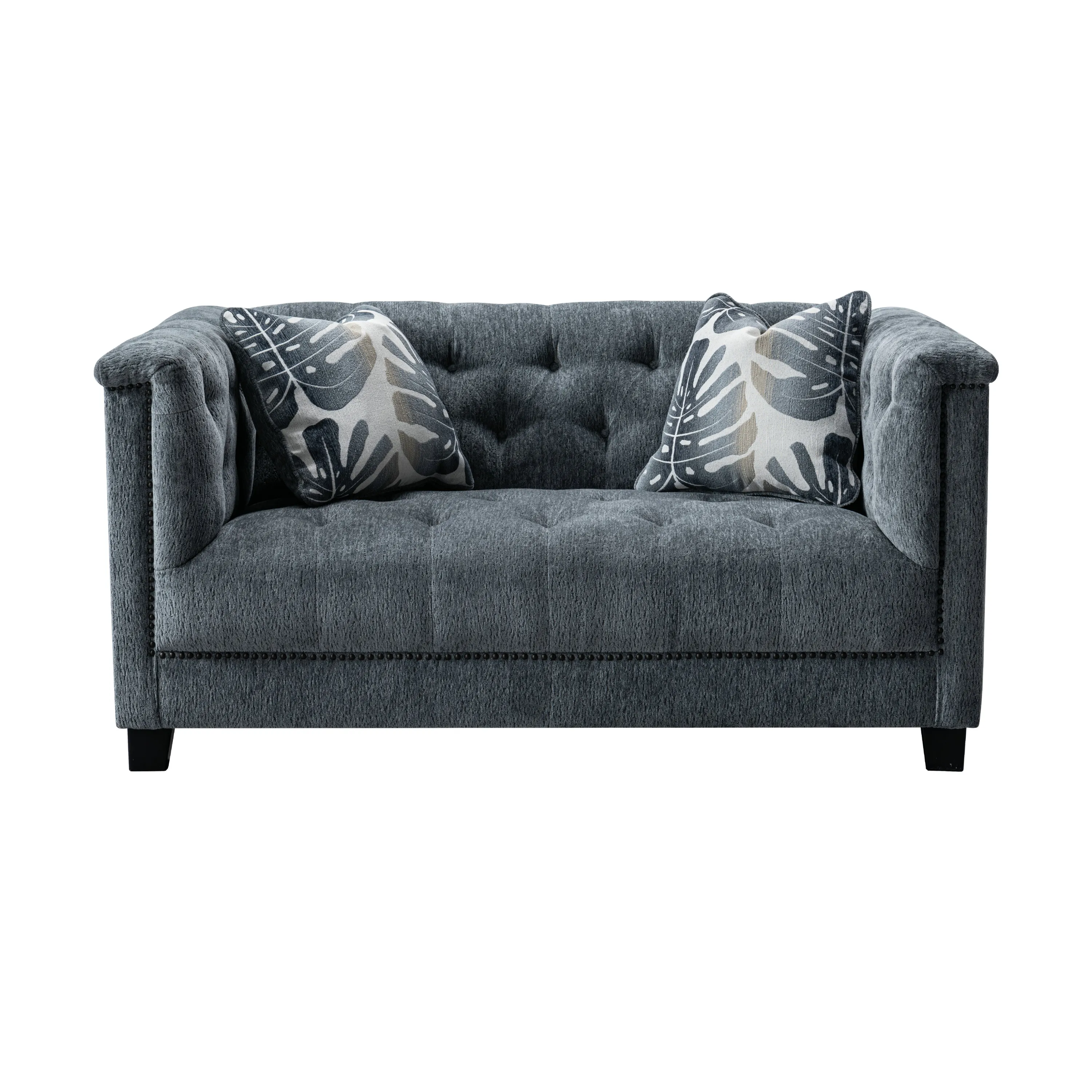 Carlos Grey Sofa Set