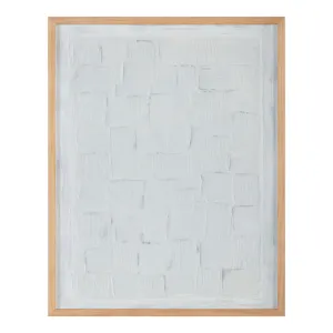 Checkerboard Framed Painting