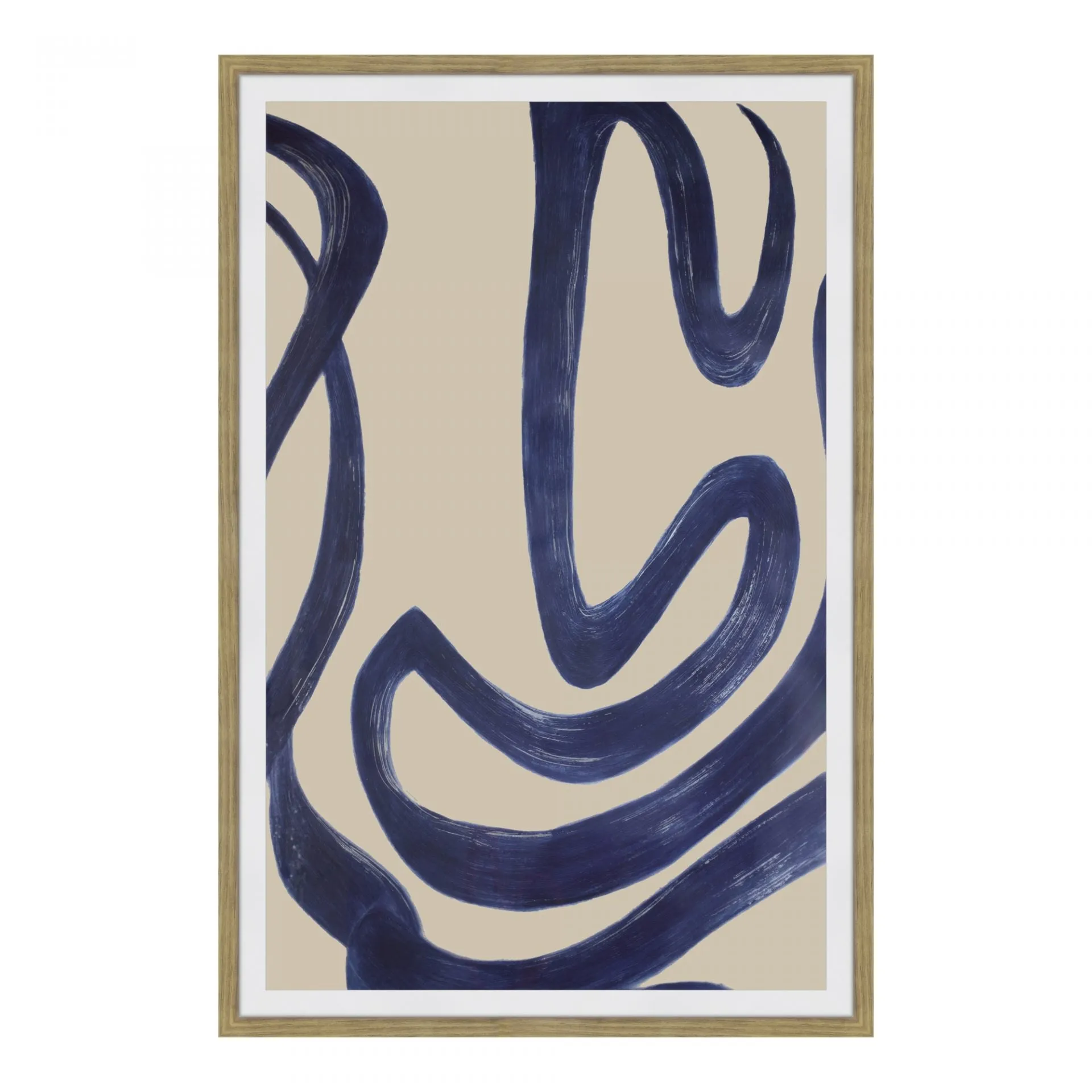 Clarity 1 Abstract Ink Print Wall Dcor