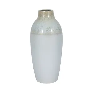 CLAY, 19" REACTIVE VASE, BLUE/GREEN