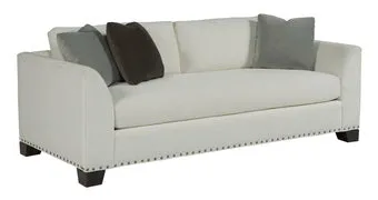 Clipped Arm Sofa