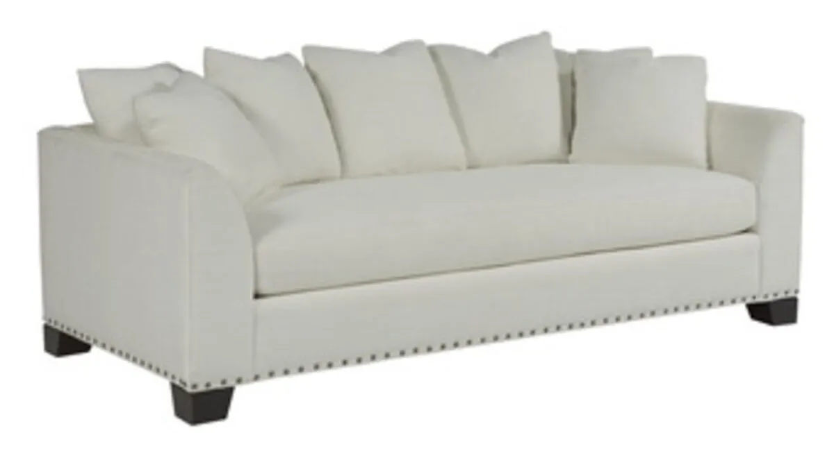 Clipped Arm Sofa