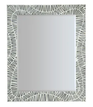 Commerce & Market Tiger Tooth Vertical Mirror