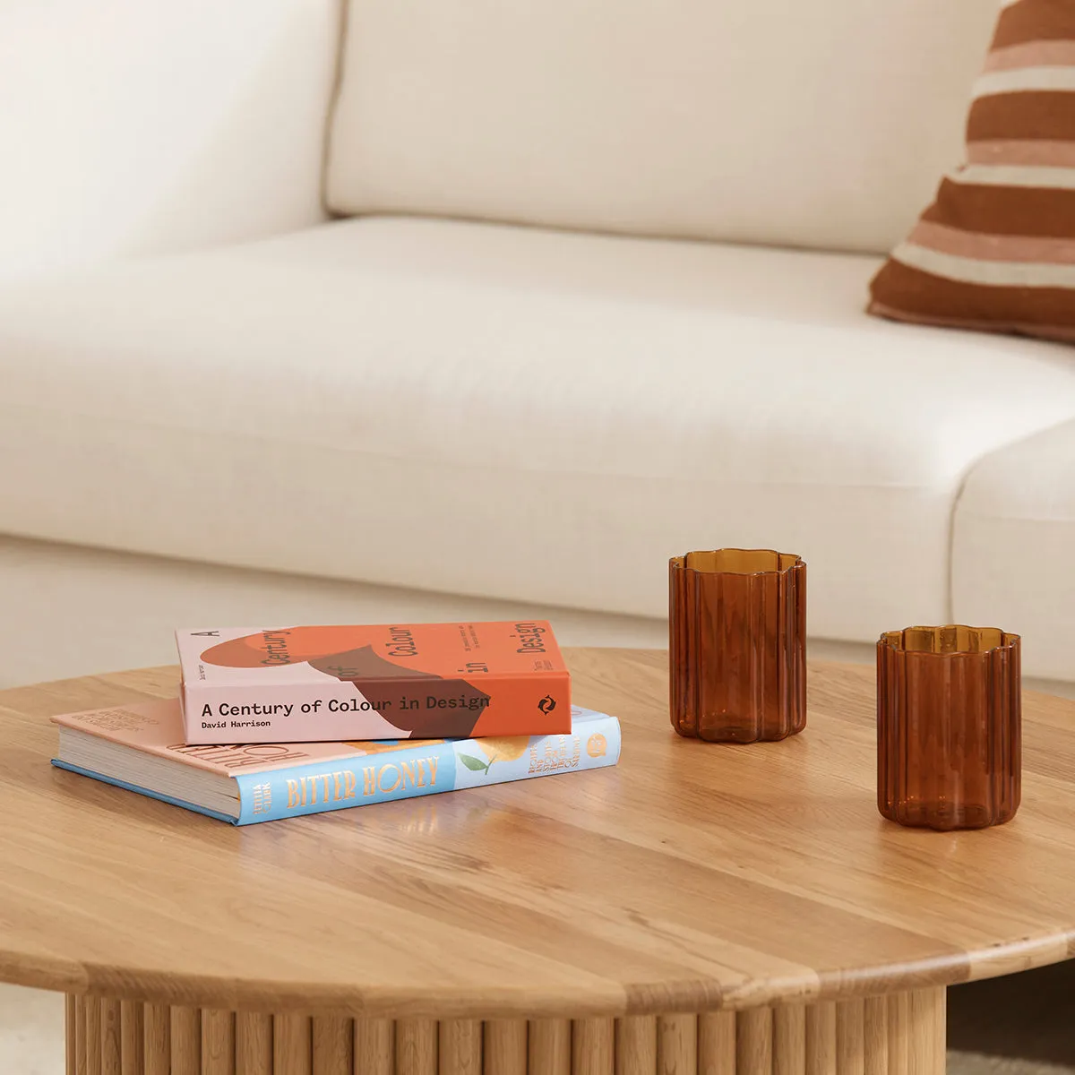 Cosmos Coffee Table (Oak, 85cm)