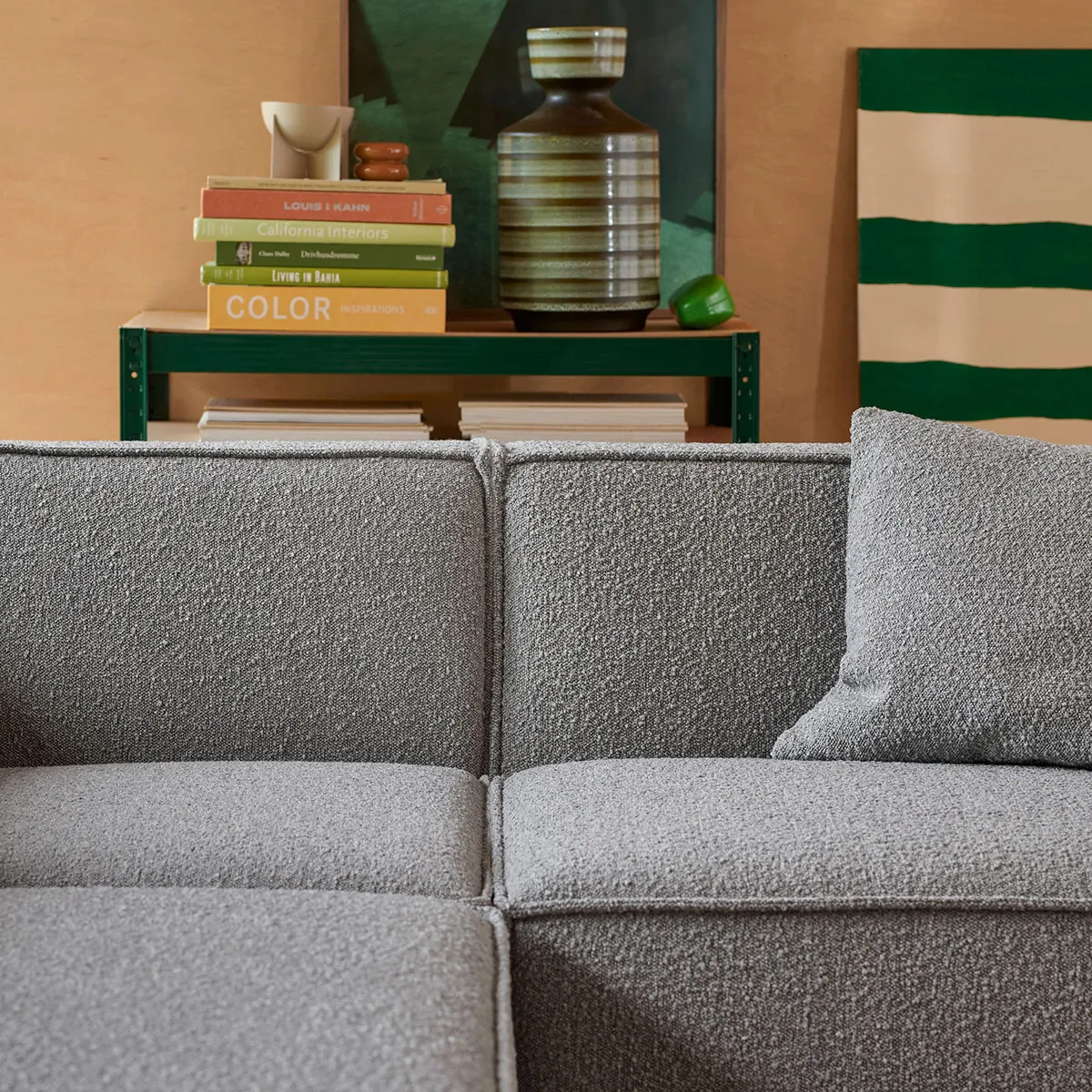 Dane Boucle 1 Seater Modular Piece (Armless)