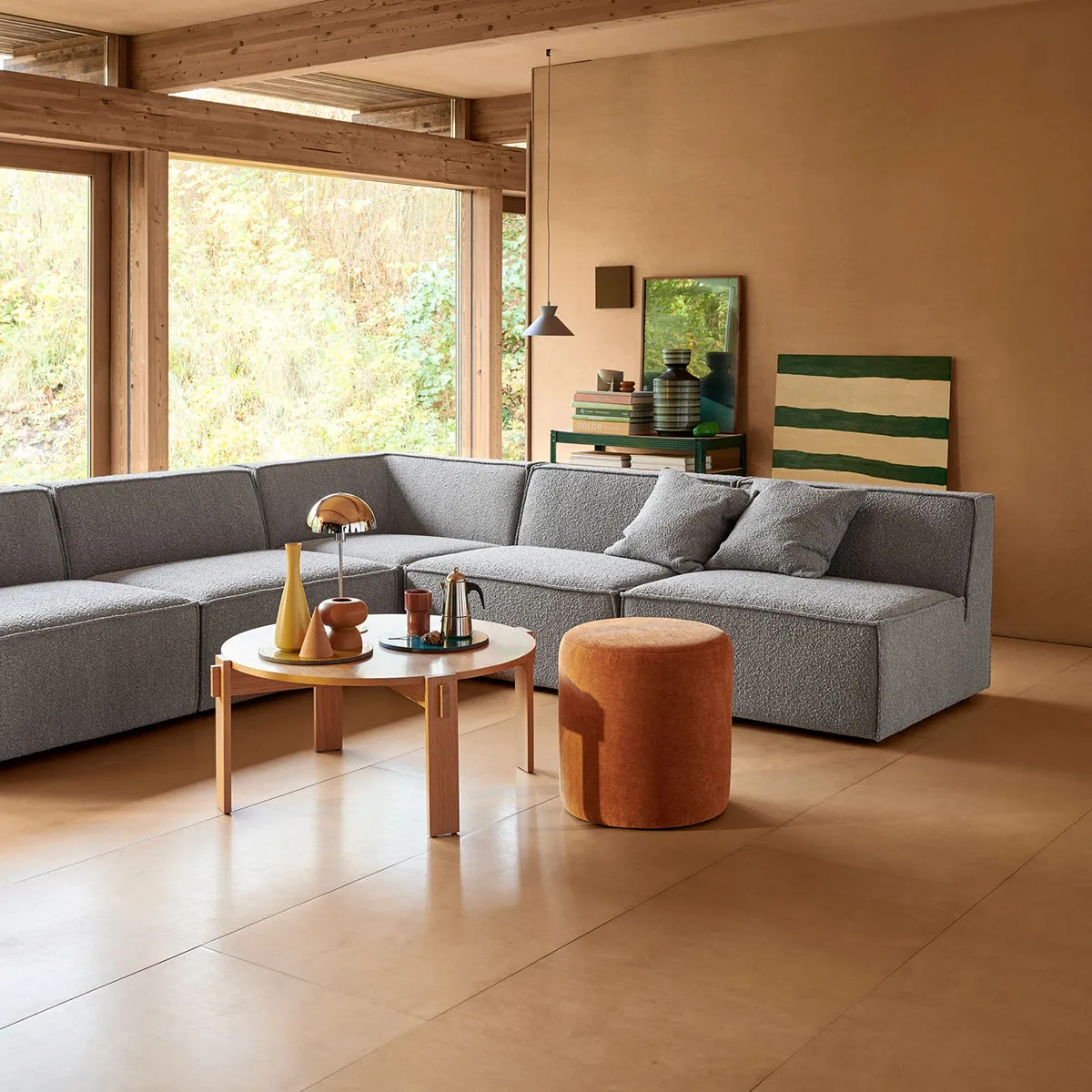 Dane Boucle 1 Seater Modular Piece (Armless)