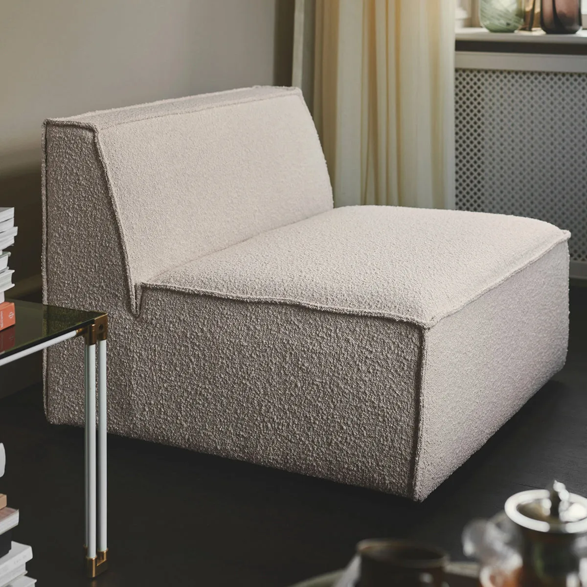 Dane Boucle 1 Seater Modular Piece (Armless)