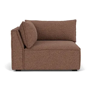 Daphne Boucle 1 Seater Left Corner Modular Sofa