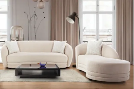 Davos Off White Sofa
