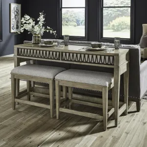 Devonshire 3 Piece Sofa Console Set