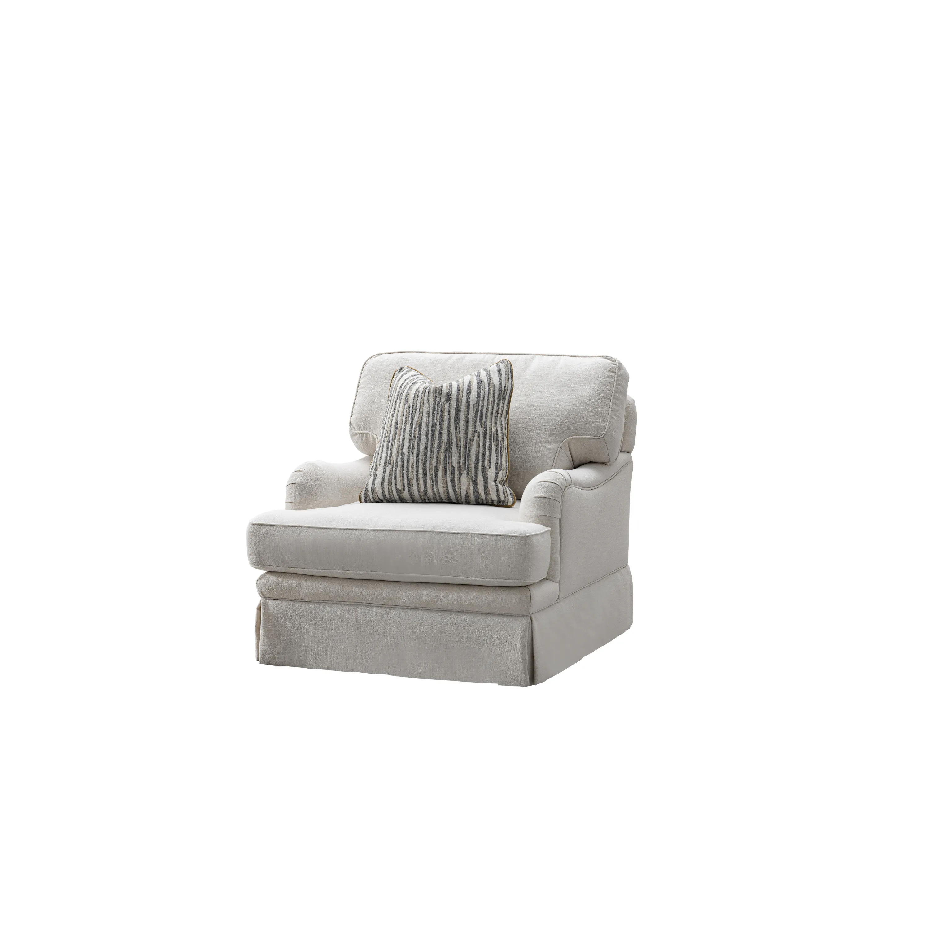 elAmor Cream Arm Chair