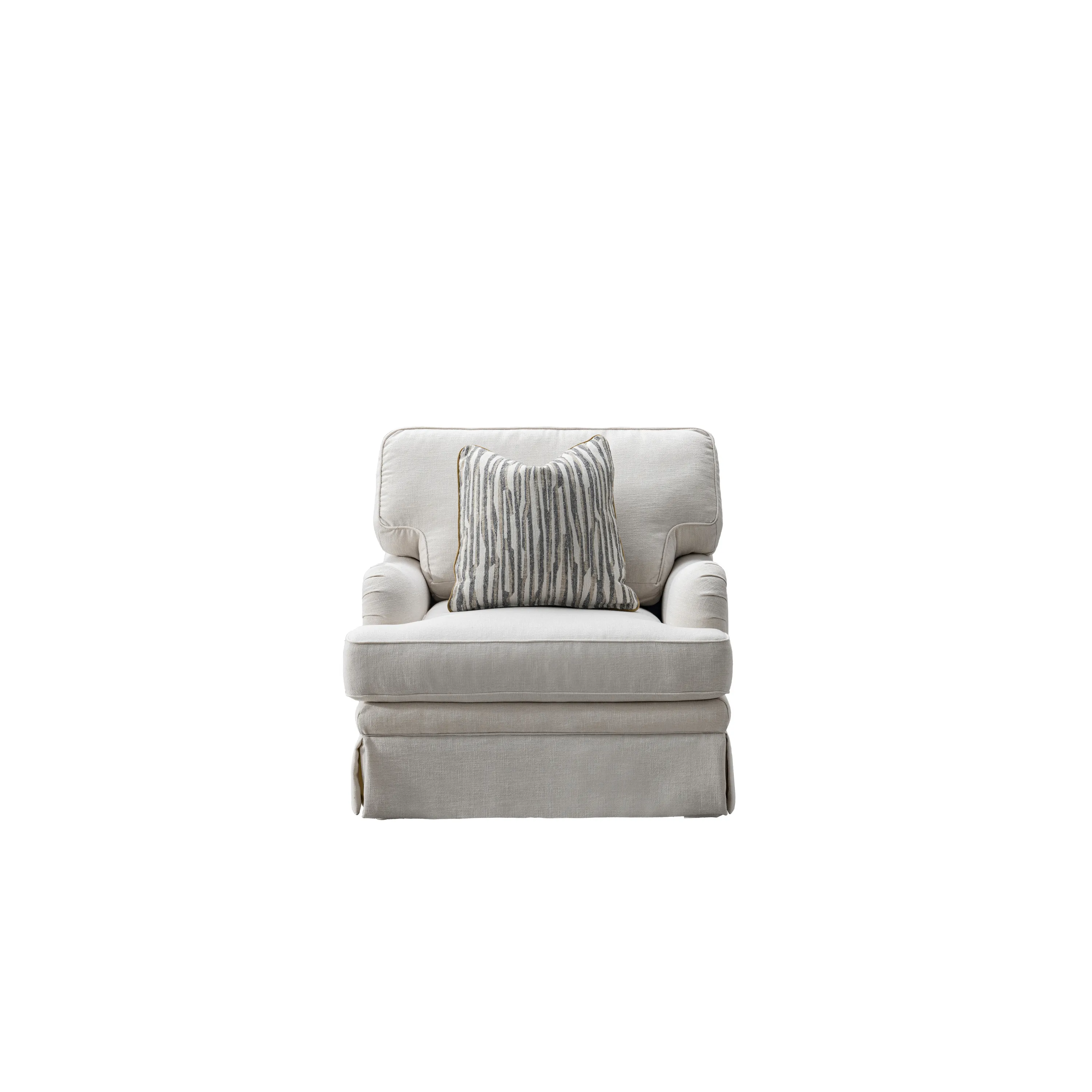 elAmor Cream Arm Chair