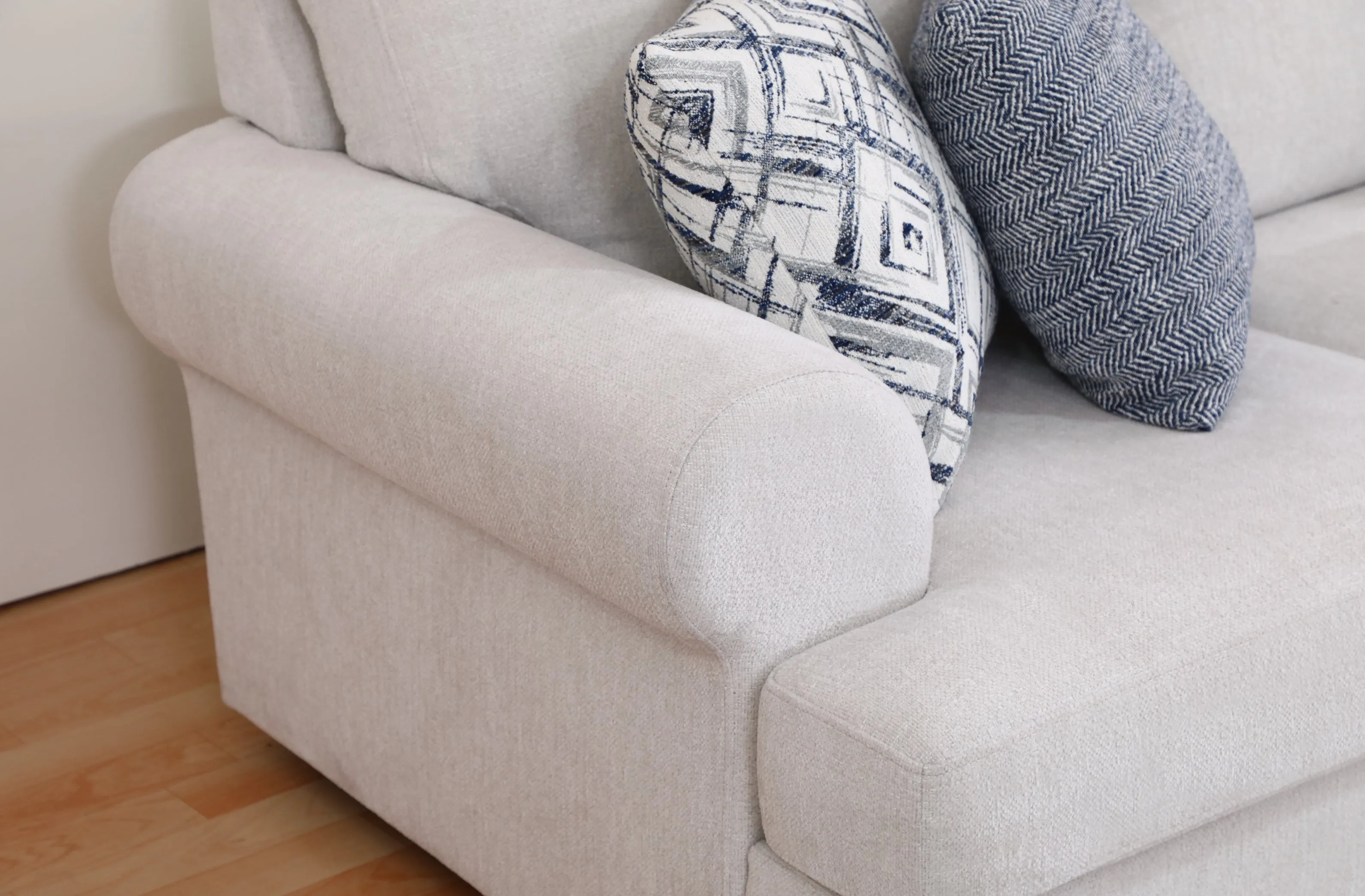 Elegant White Arm Chair