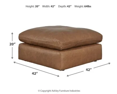 Emilia Oversized Accent Ottoman