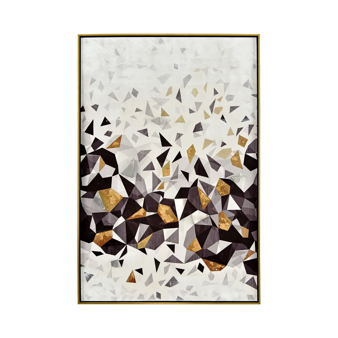 **Falling Triangles Wall Dcor