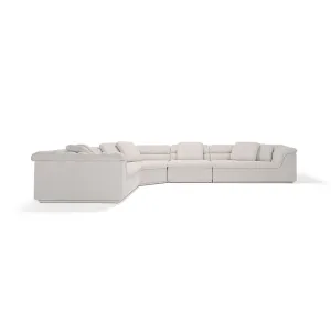 Float 4 Piece Modular Sofa (Byron Oyster)