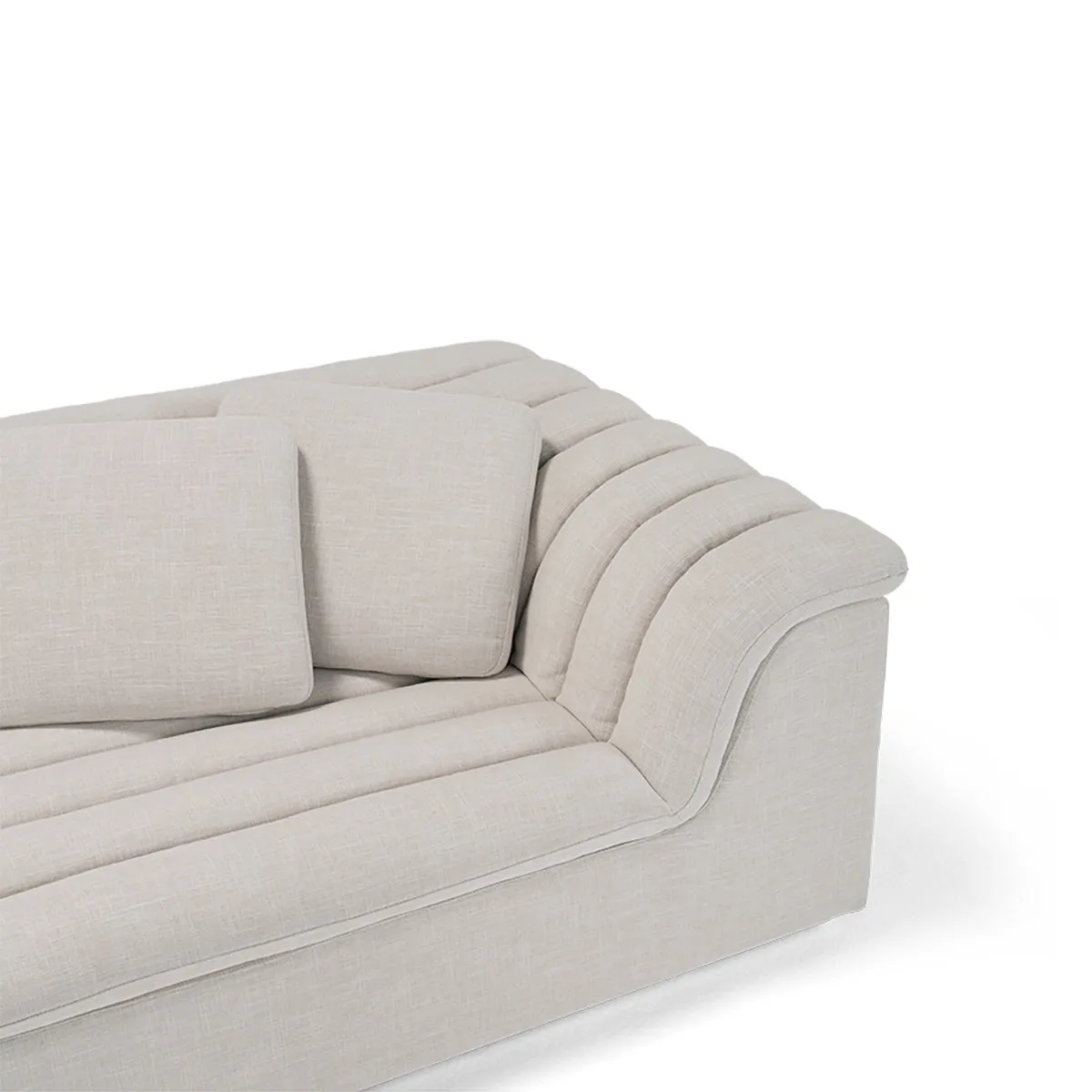 Float 4 Seat Sofa (Byron Oyster)