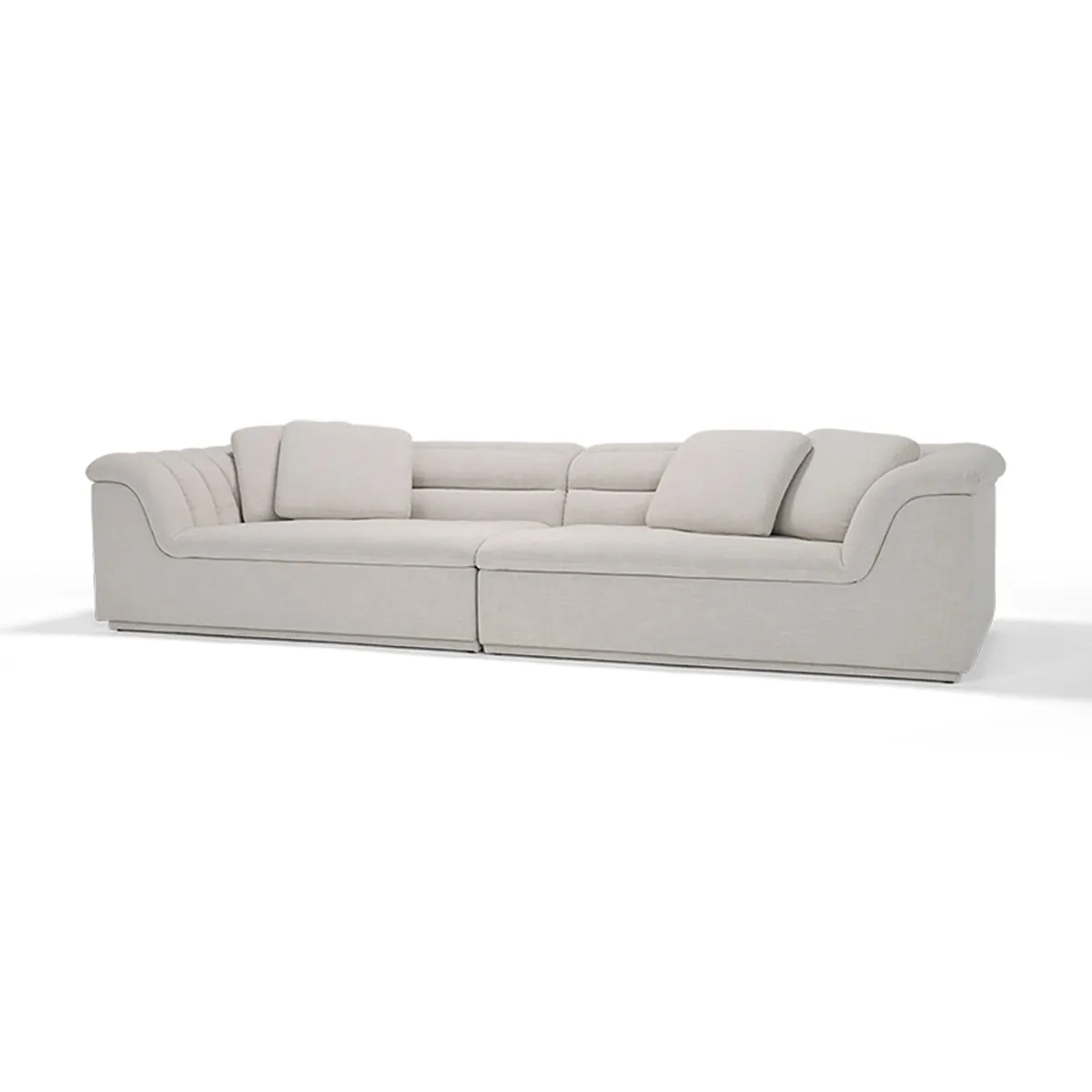 Float 4 Seat Sofa (Byron Oyster)