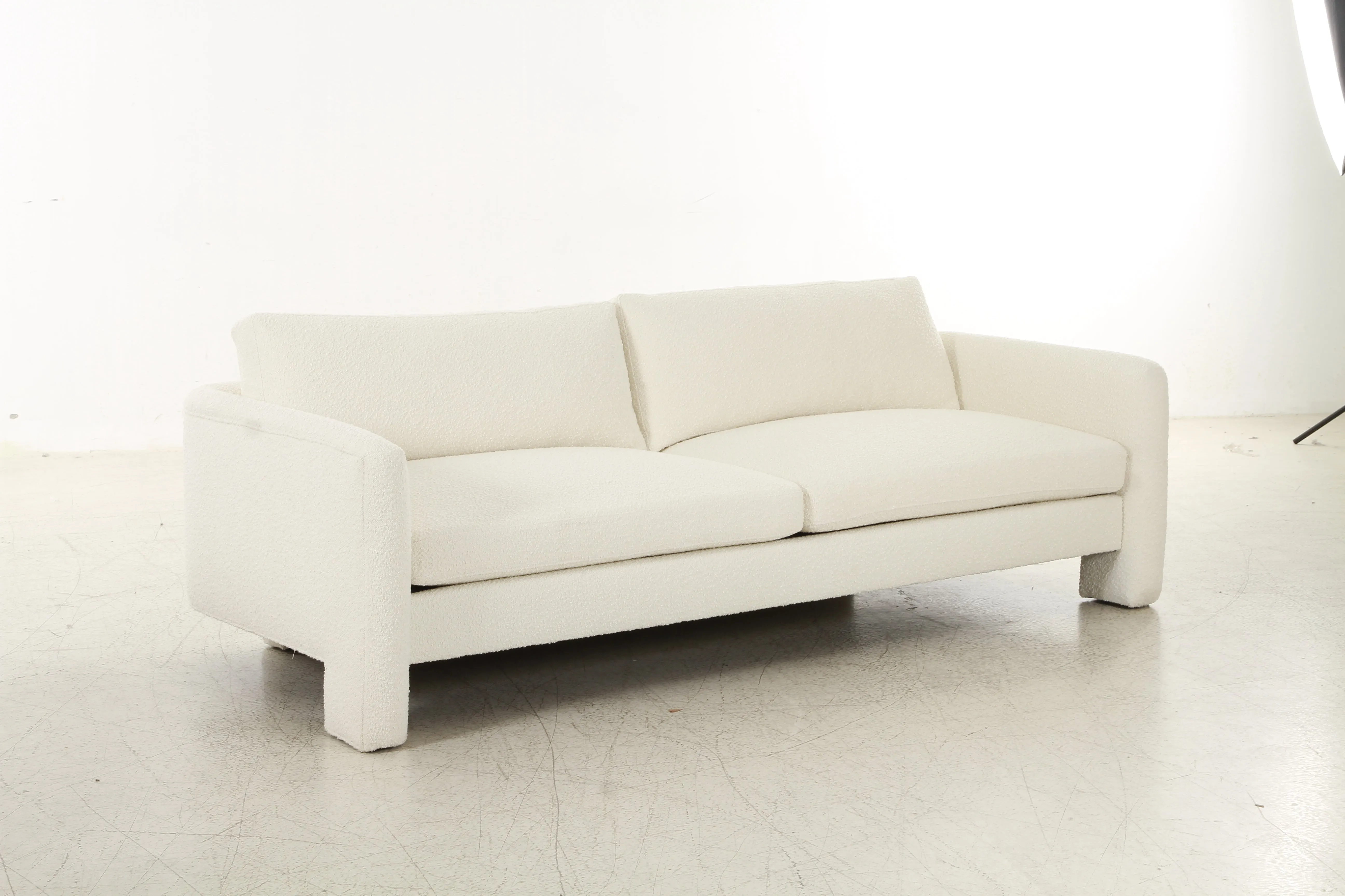 Floating Boucl Cream Sofa