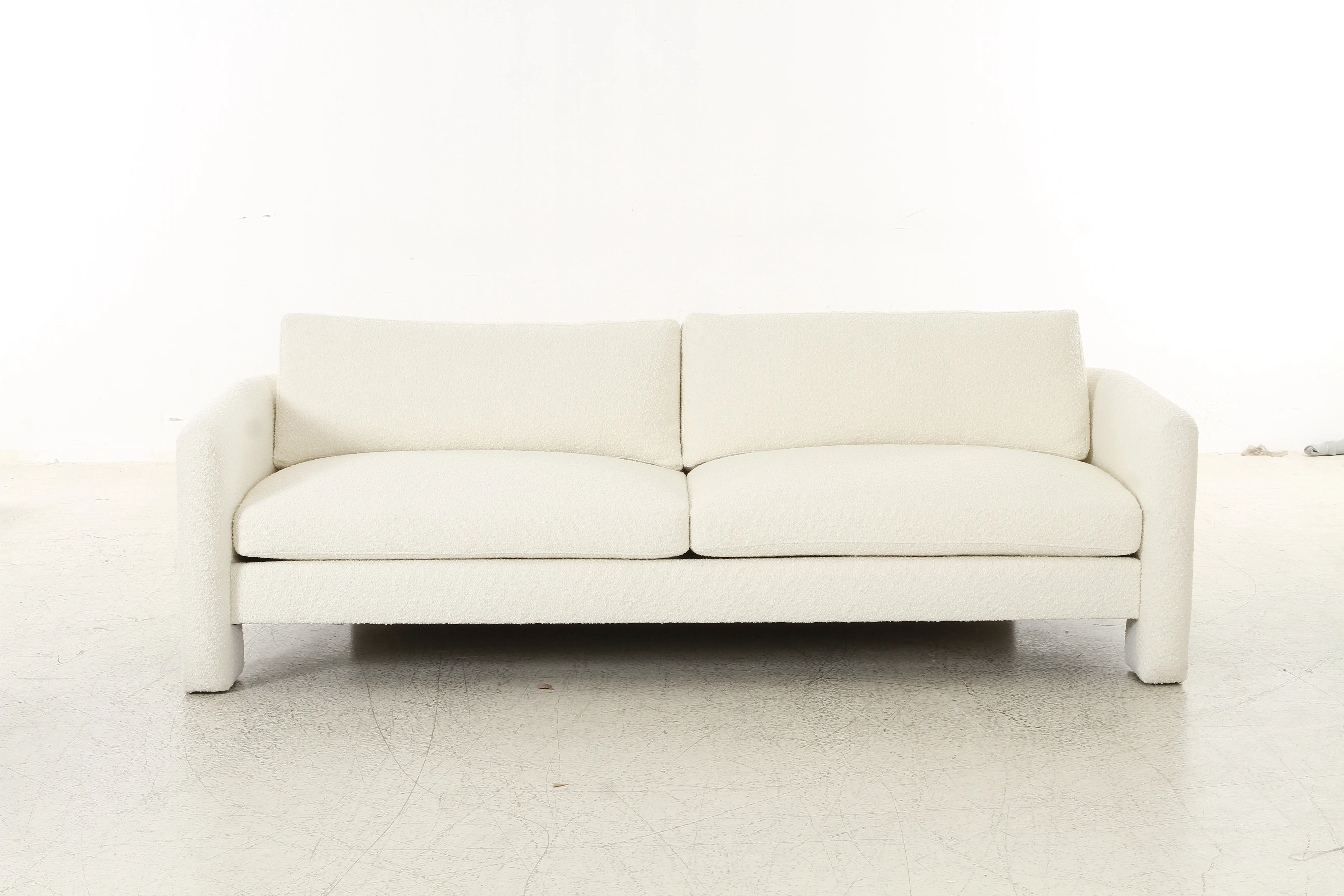 Floating Boucl Cream Sofa