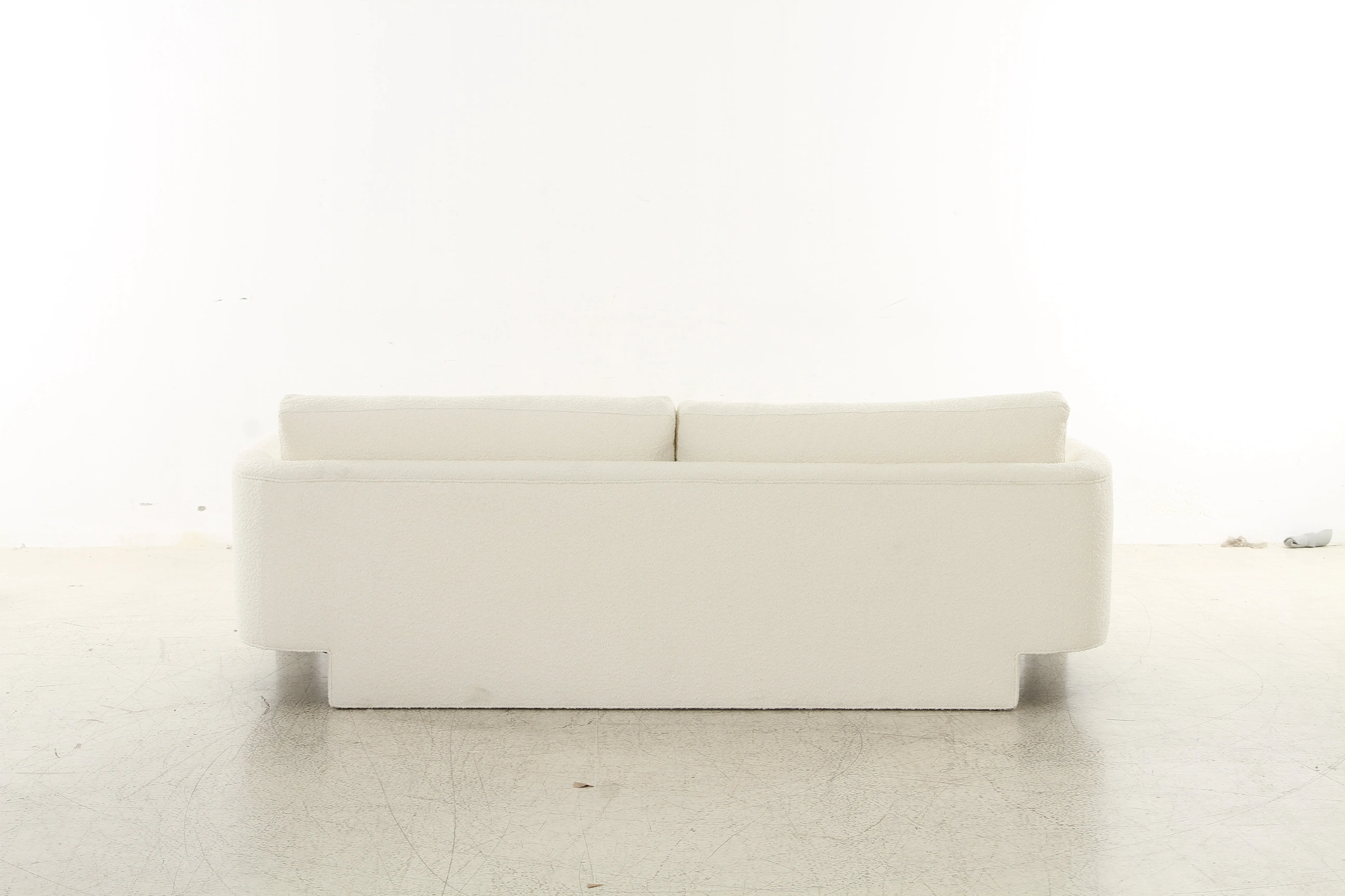 Floating Boucl Cream Sofa