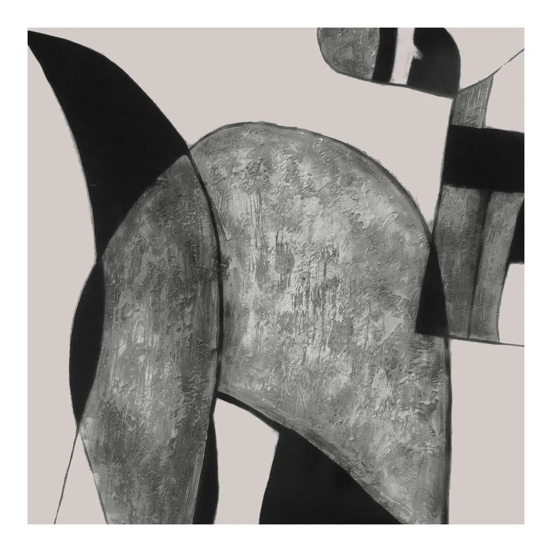 Happiness 2 Abstract Ink Print Wall Dcor
