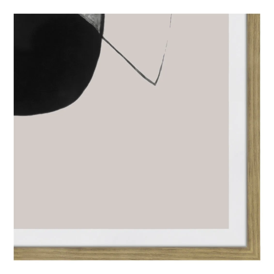 Happiness 2 Abstract Ink Print Wall Dcor
