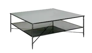 Henzler Rectangle Coffee Table with Mirror Top
