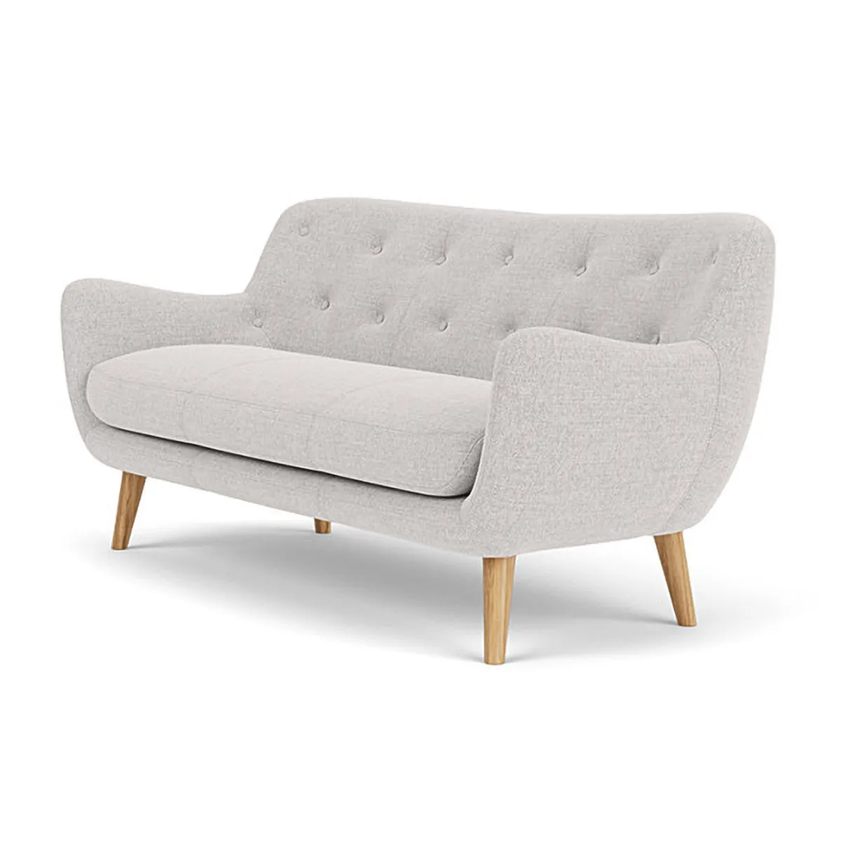 Herman Fabric 3 Seater Sofa