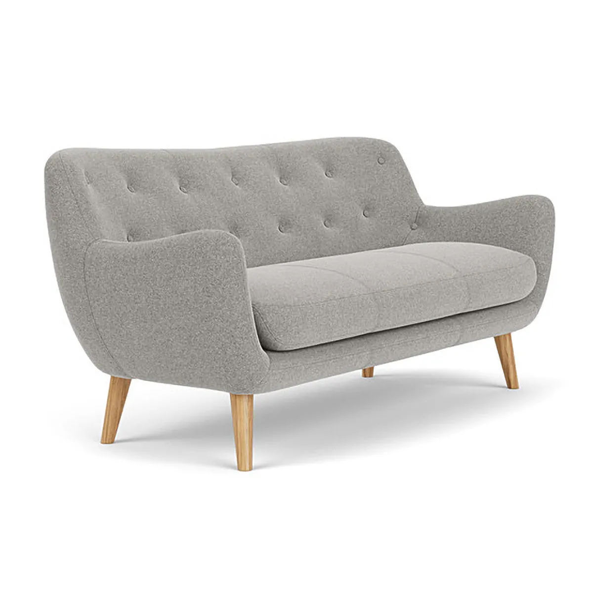 Herman Fabric 3 Seater Sofa