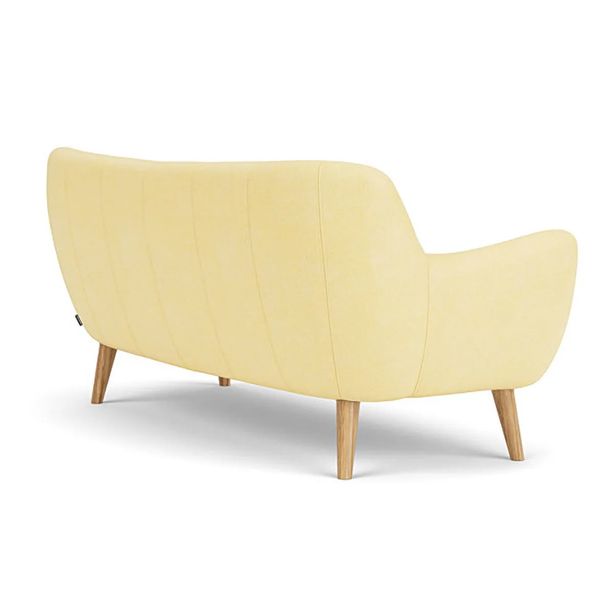 Herman Fabric 3 Seater Sofa