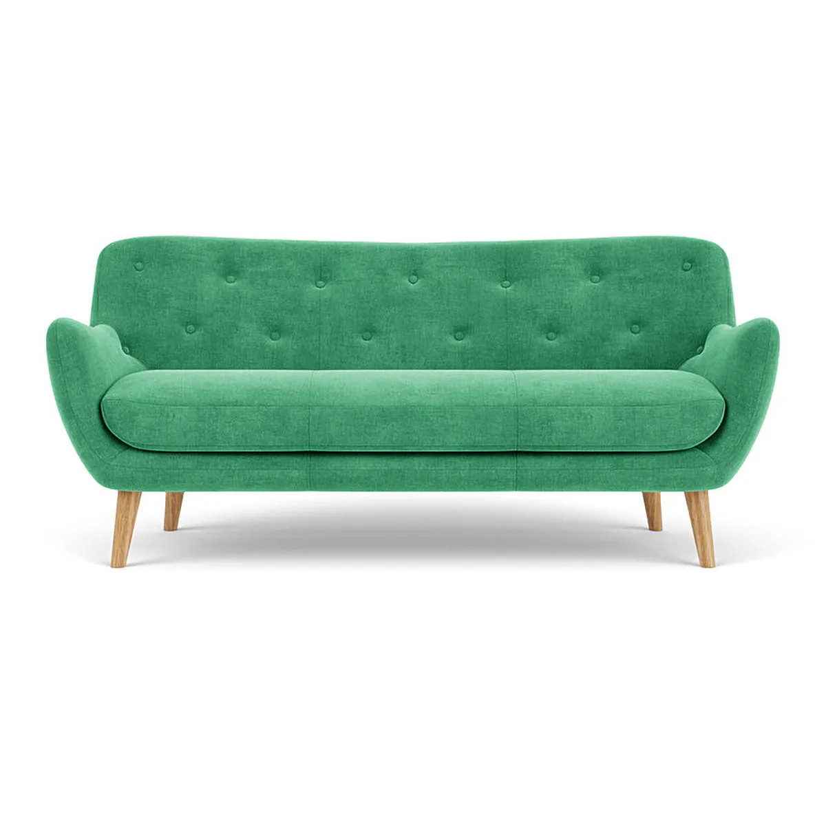 Herman Fabric 3 Seater Sofa
