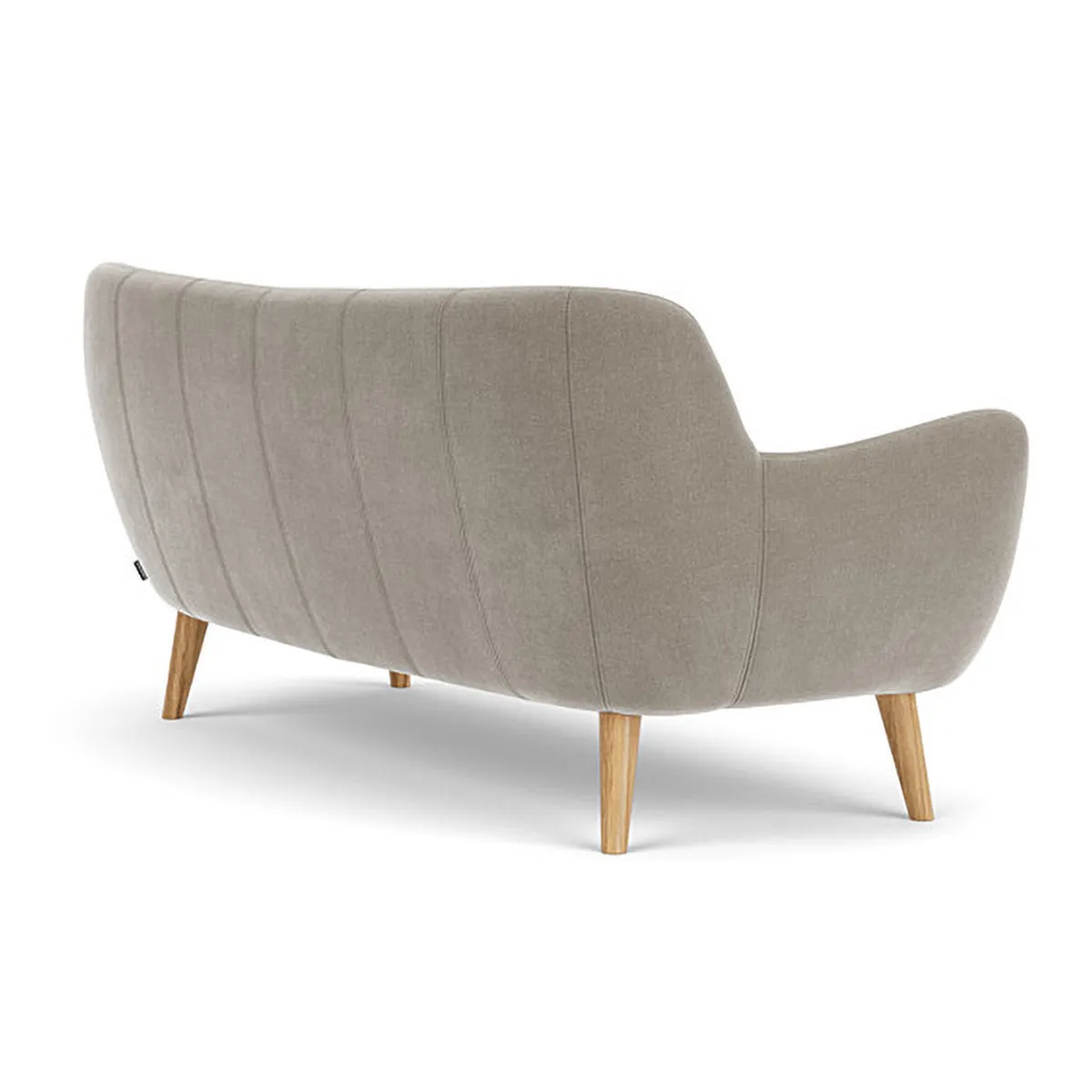 Herman Fabric 3 Seater Sofa