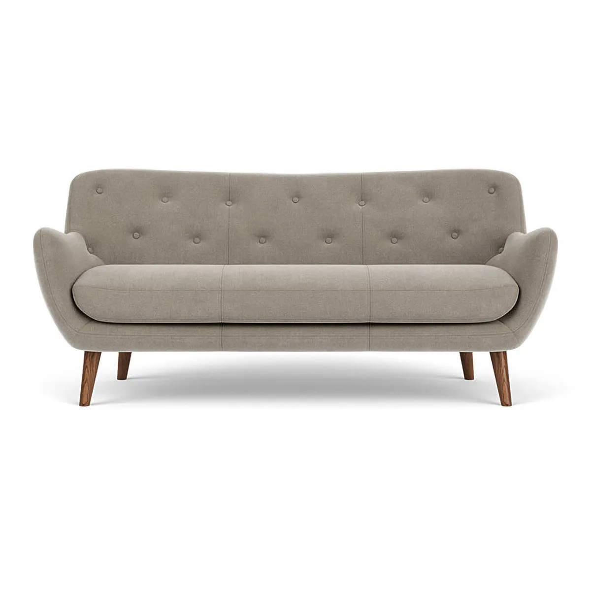 Herman Fabric 3 Seater Sofa