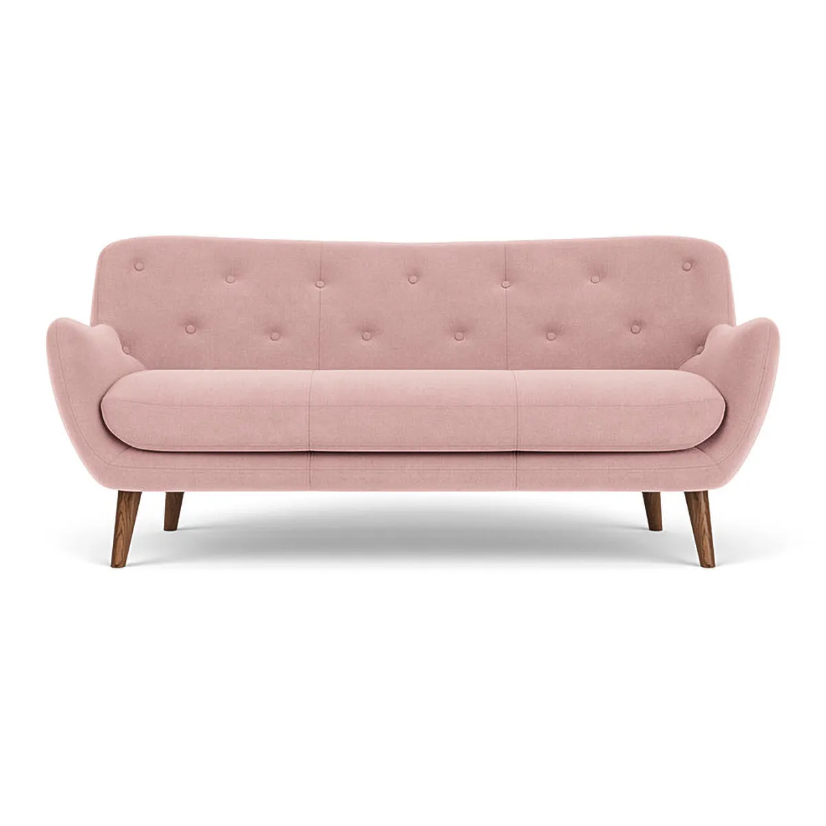 Herman Fabric 3 Seater Sofa