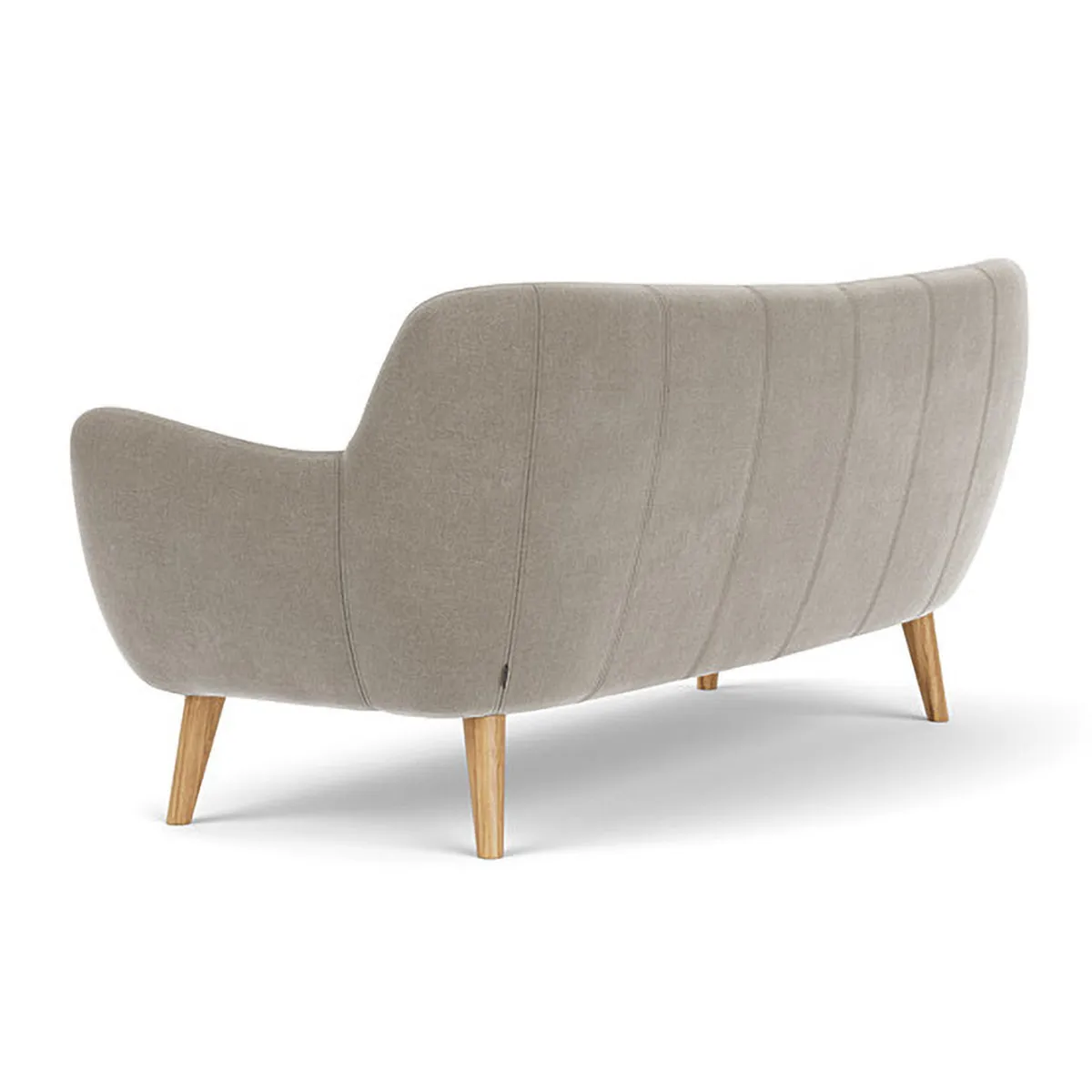 Herman Fabric 3 Seater Sofa