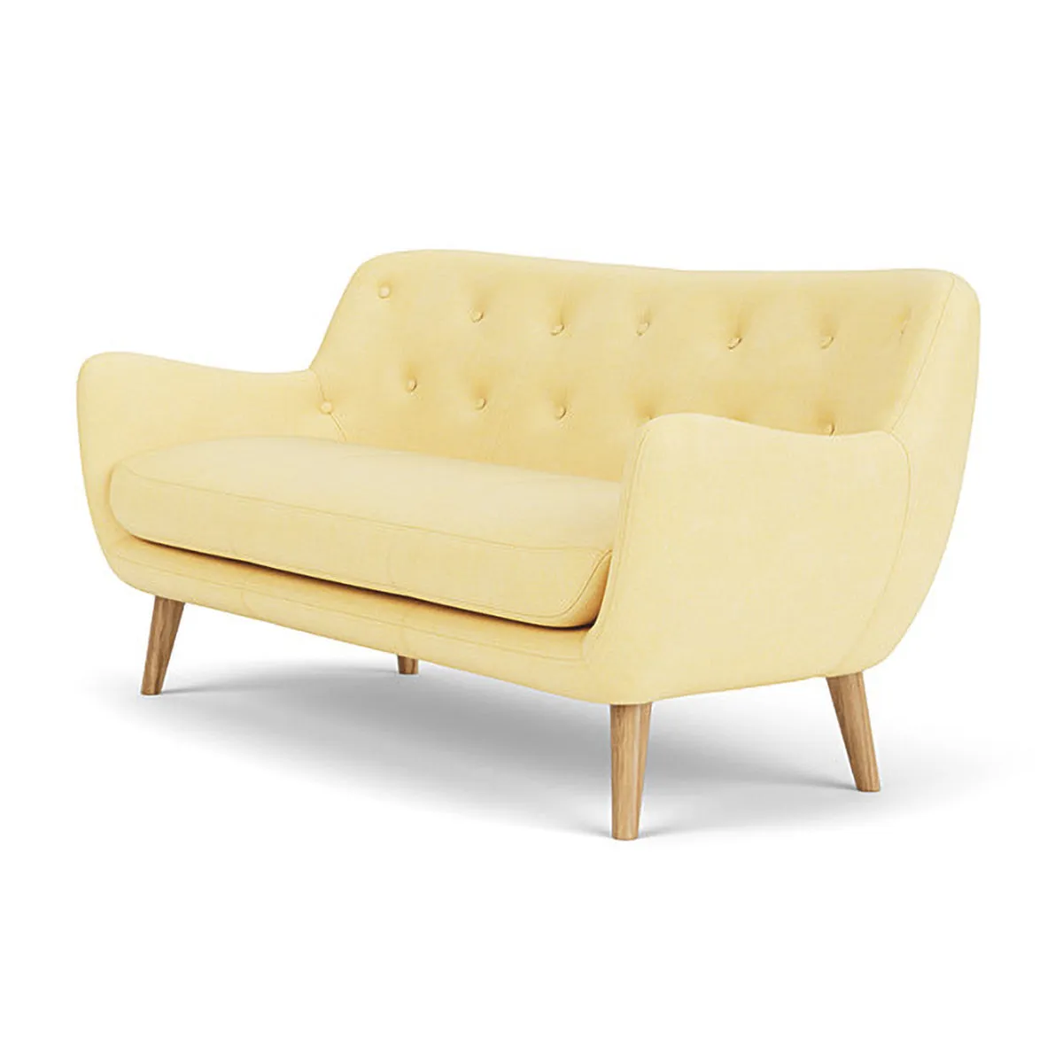 Herman Fabric 3 Seater Sofa