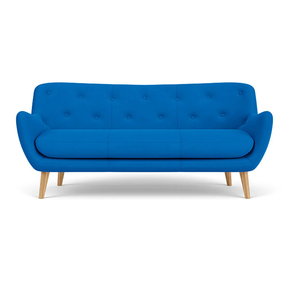 Herman Fabric 3 Seater Sofa