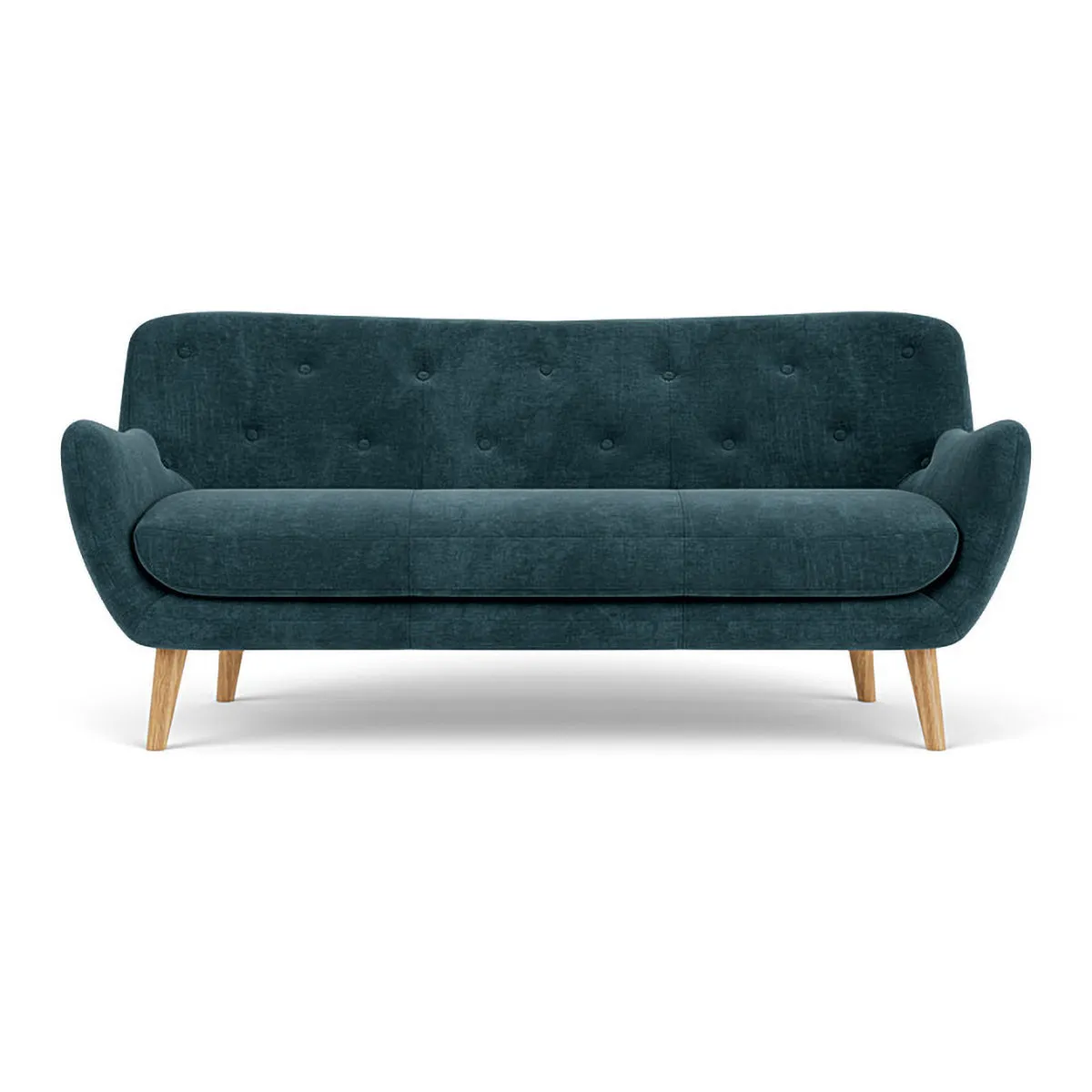 Herman Fabric 3 Seater Sofa