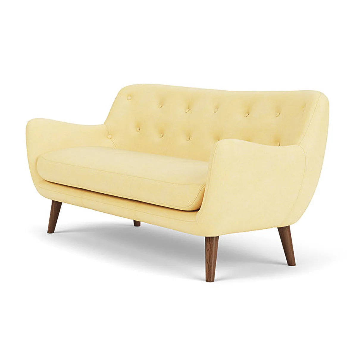 Herman Fabric 3 Seater Sofa