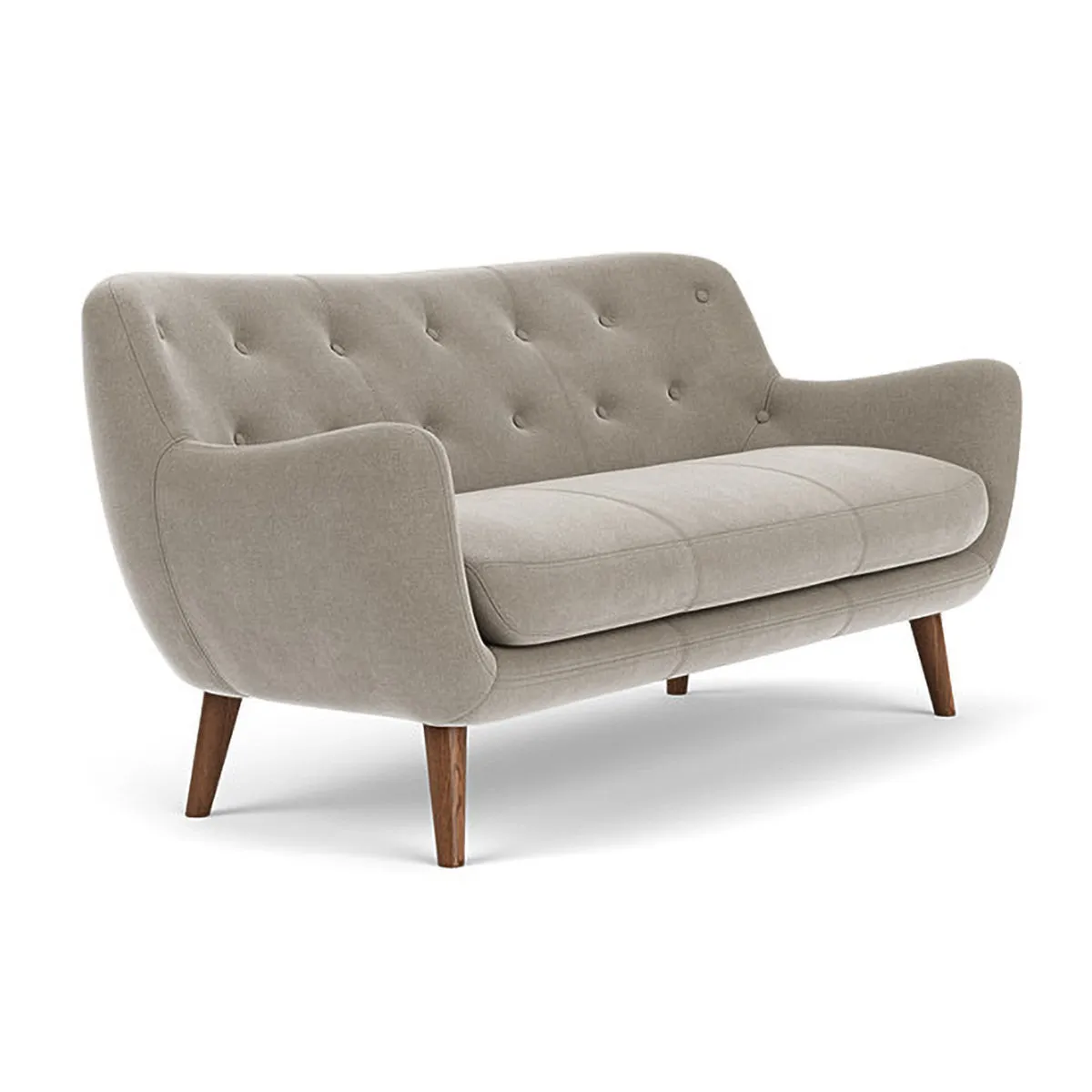 Herman Fabric 3 Seater Sofa
