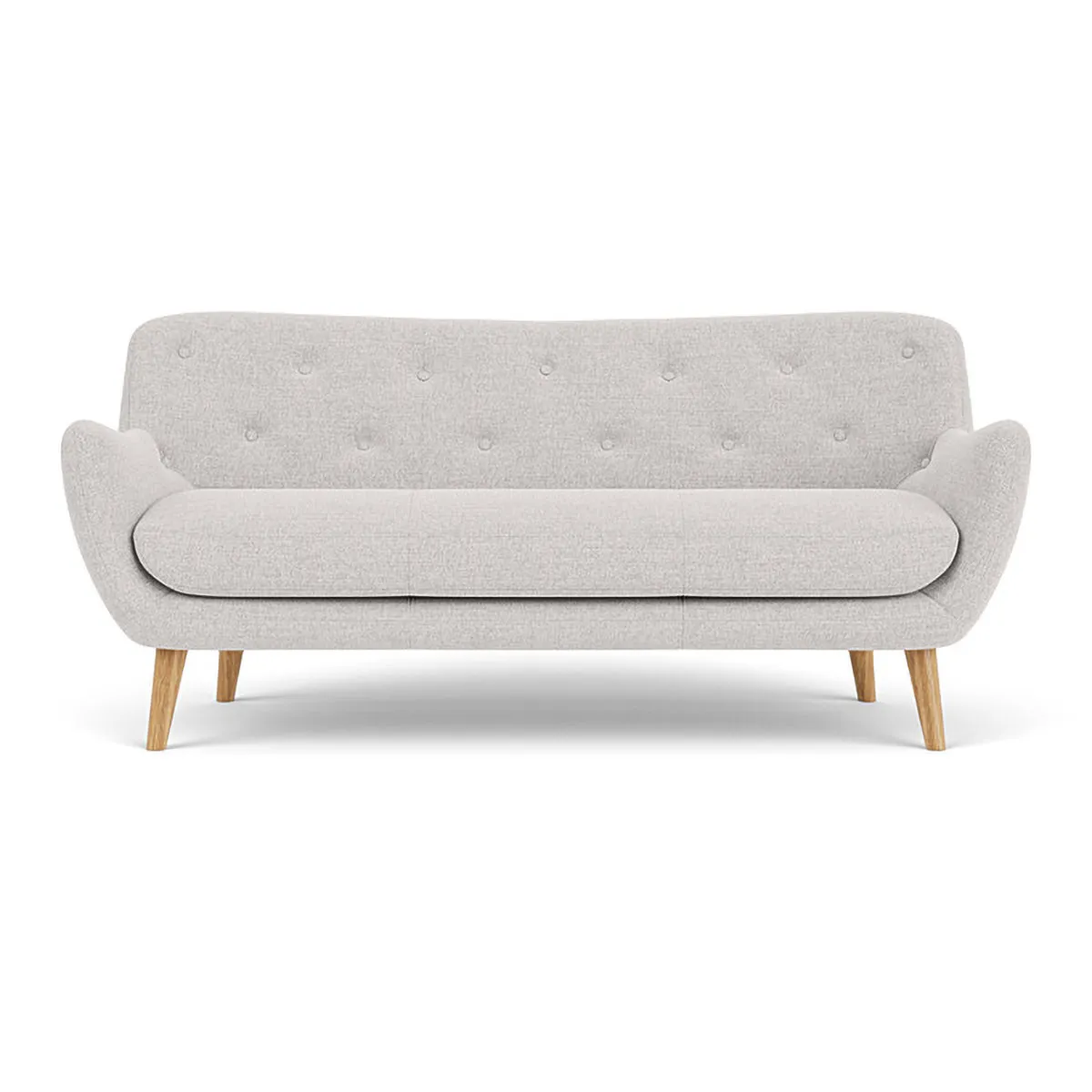 Herman Fabric 3 Seater Sofa