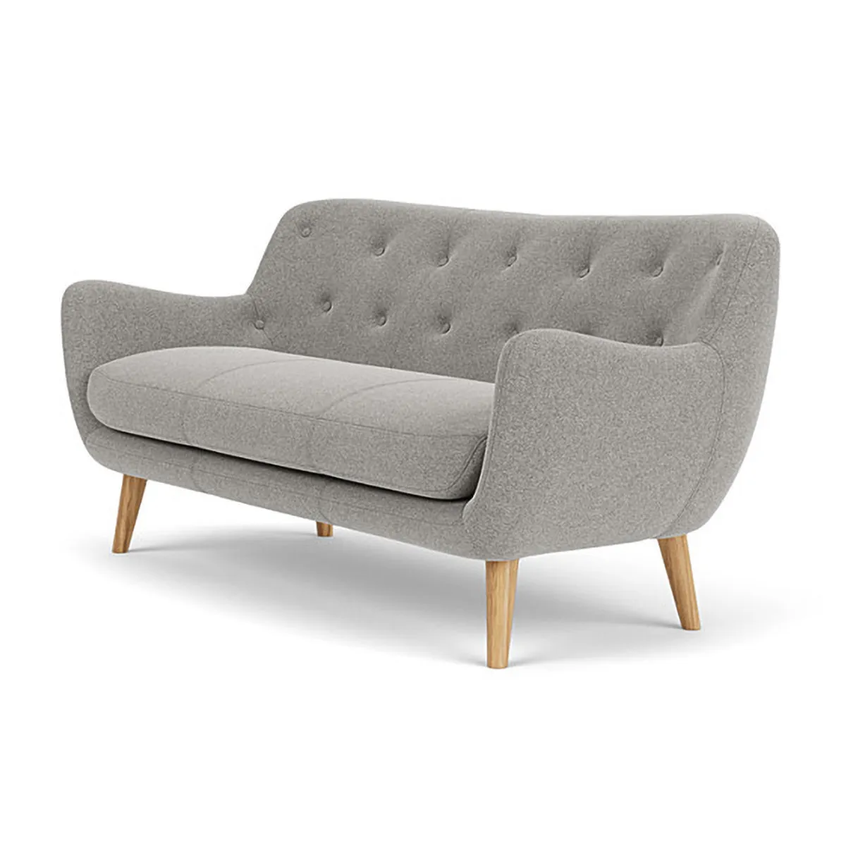 Herman Fabric 3 Seater Sofa