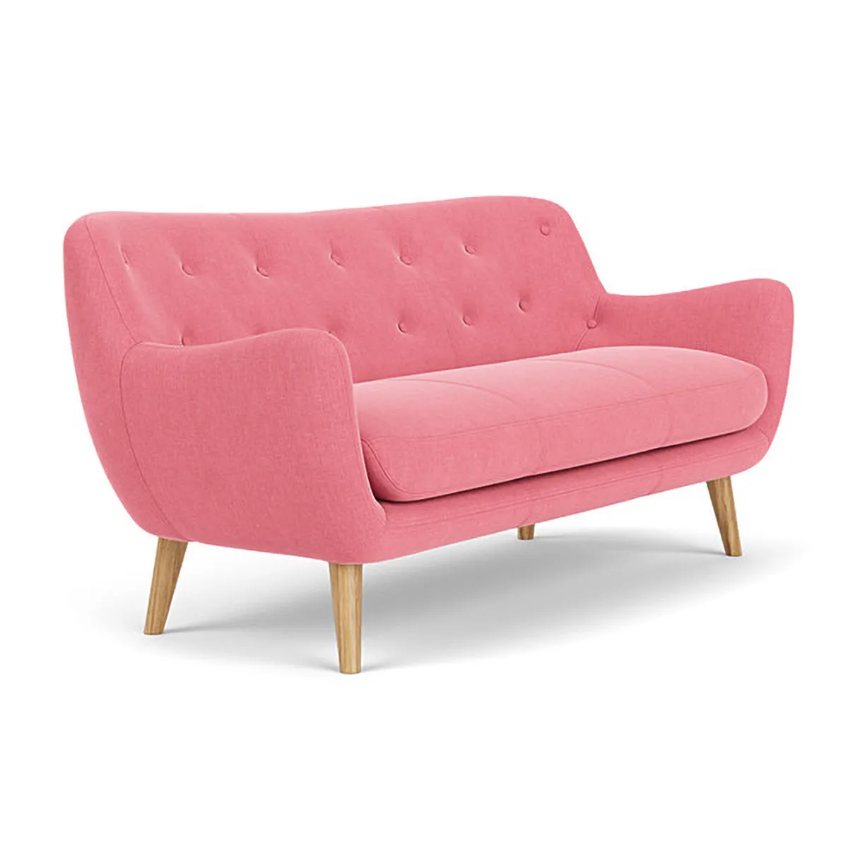 Herman Fabric 3 Seater Sofa
