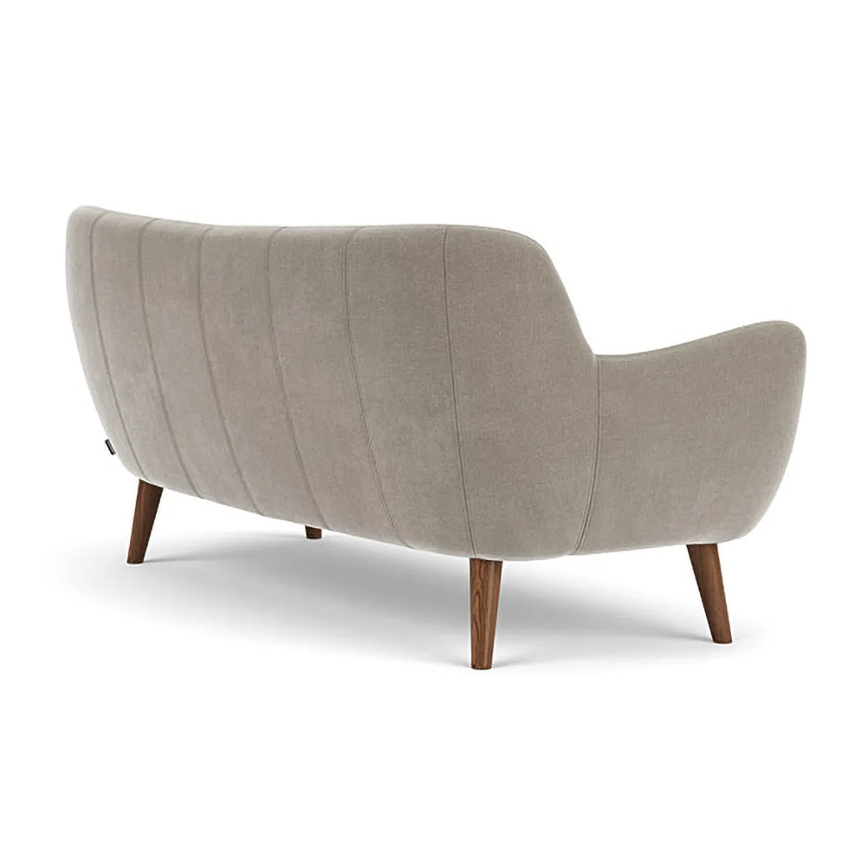 Herman Fabric 3 Seater Sofa
